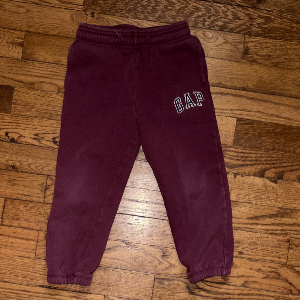 GAP Kids Burgundy Joggers